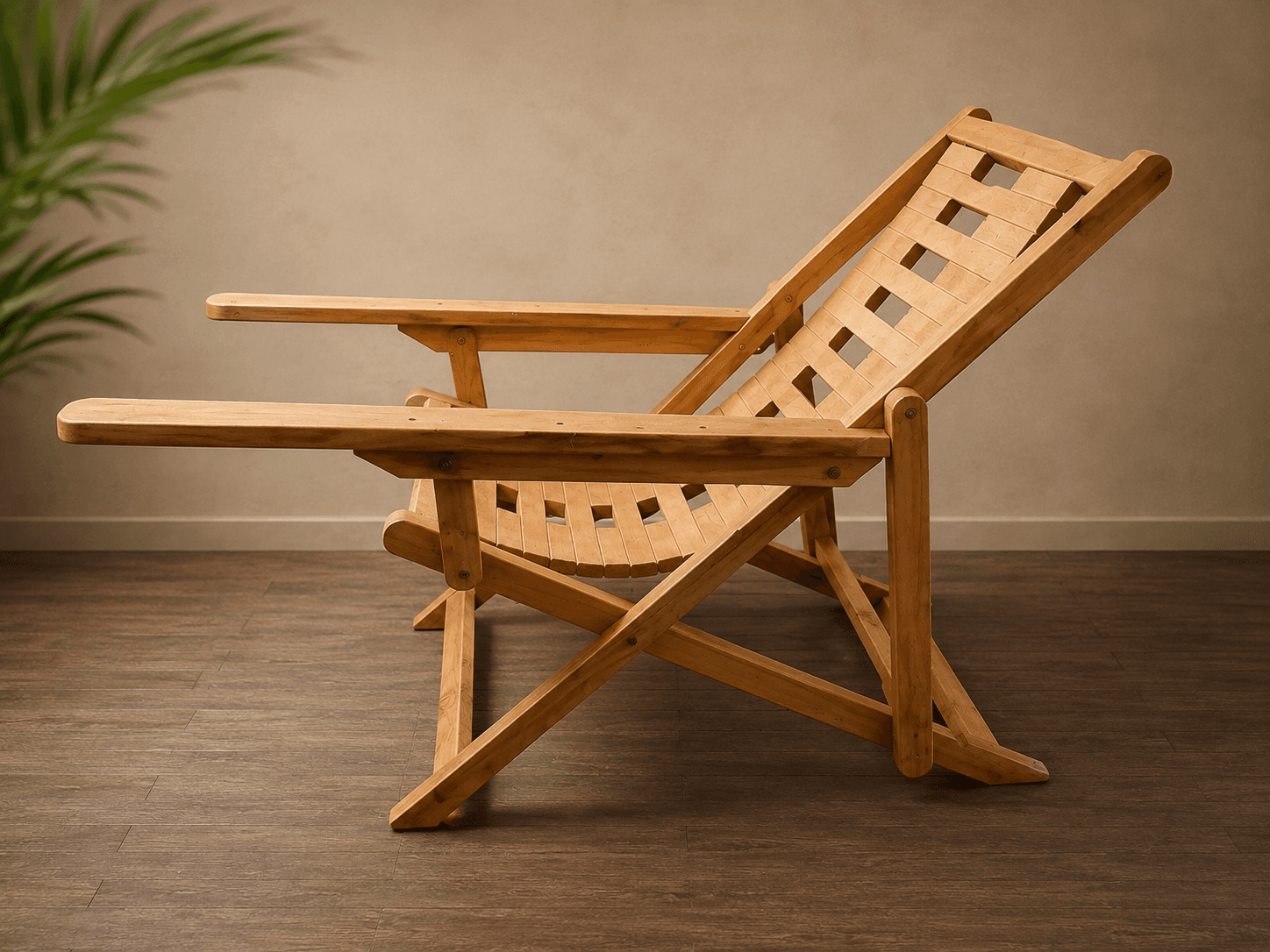 Folding Sling Lounge Chair